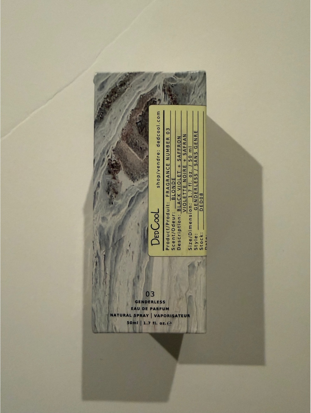 Dedcool Fragrance 03 Blonde new in box